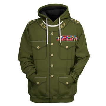 Peyton C. March Hoodie / S Qm772
