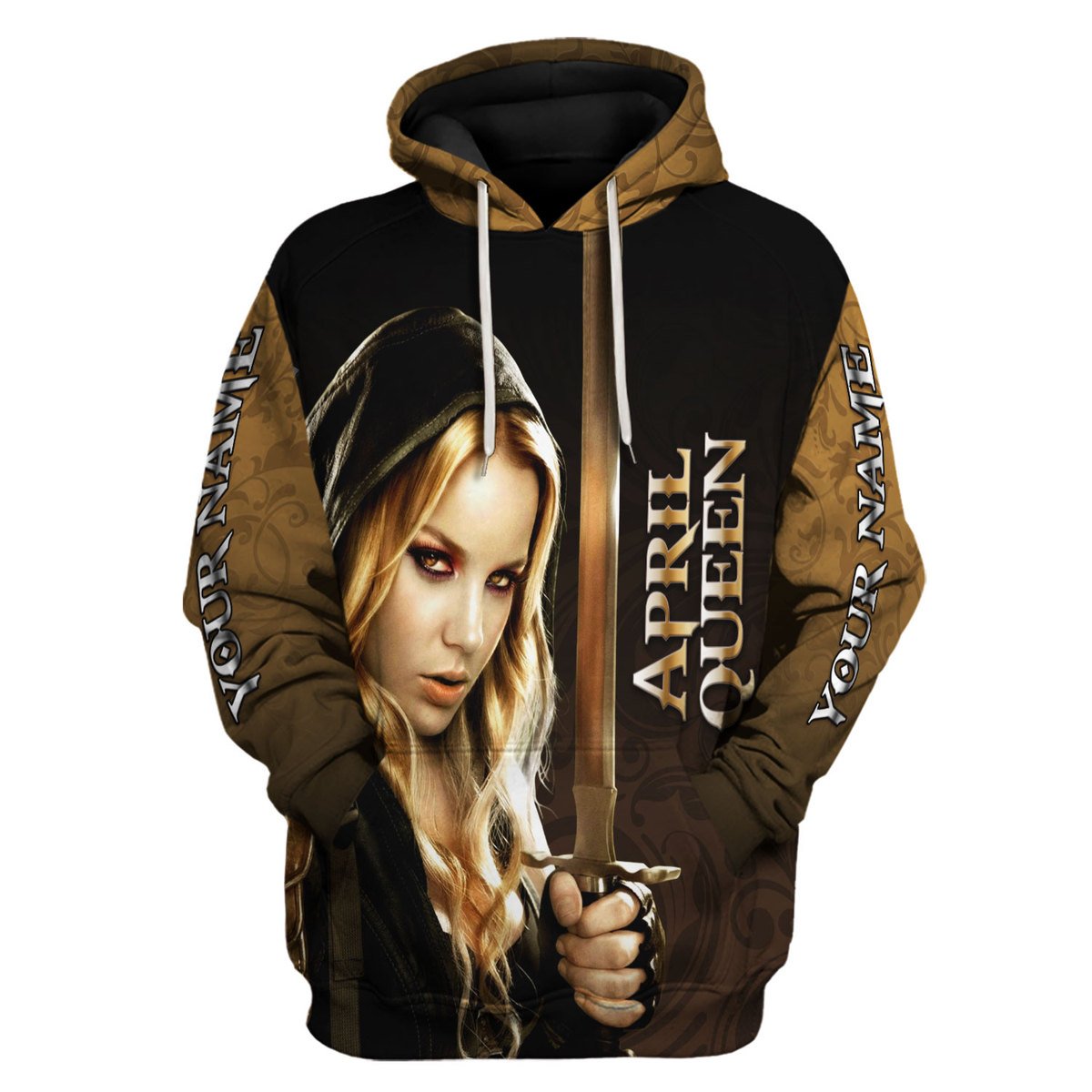Personalized Tracksuit I'm An April Girl All Over Printed
