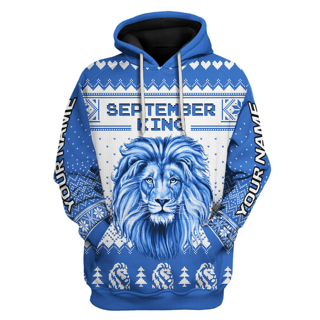 CustomsPig Personalized Hoodie September Guy All Over Printed