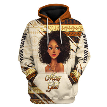 Personalized Tracksuit May Girl All Over Printed