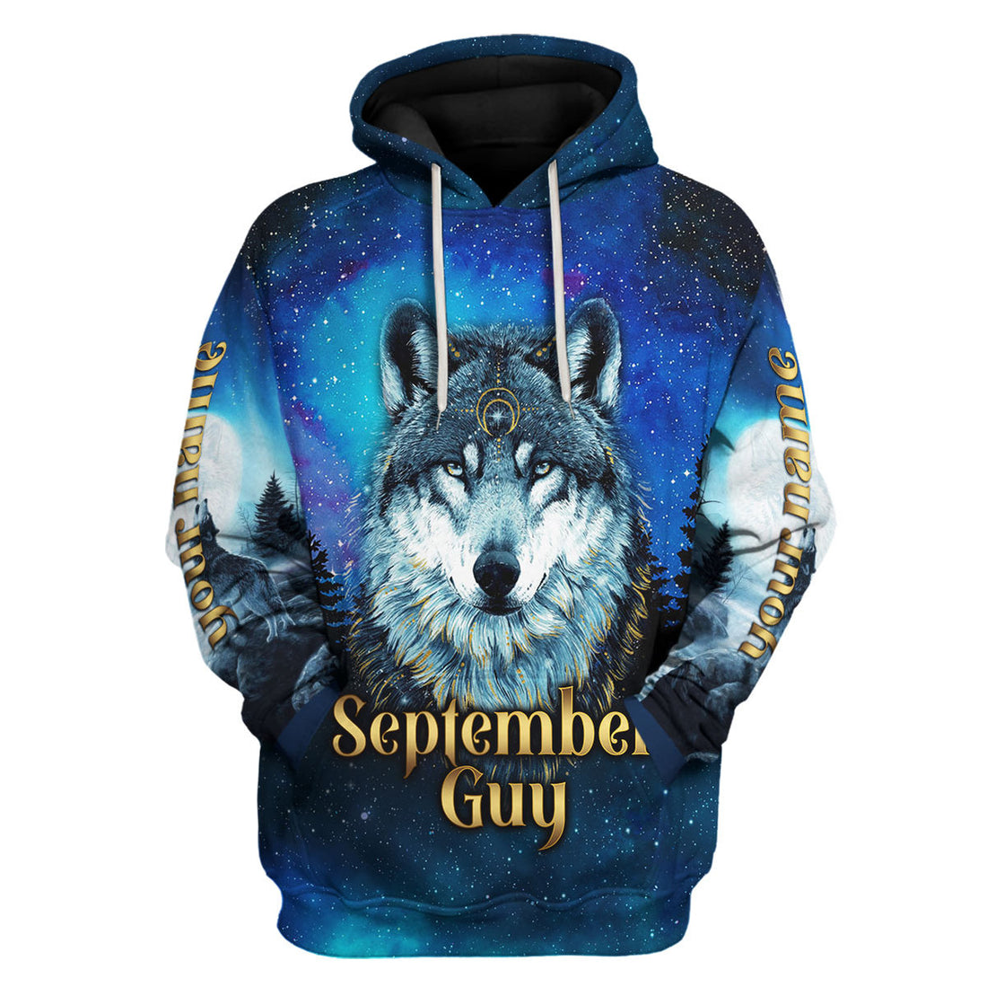 CustomsPig Personalized Tops I Was Born In September All Over Printed All Over Printed