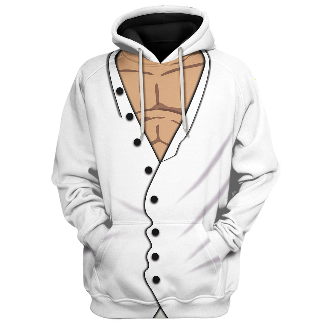 CustomsPig Shanks Costumes Hoodie Sweatshirt T-shirt Tracksuit