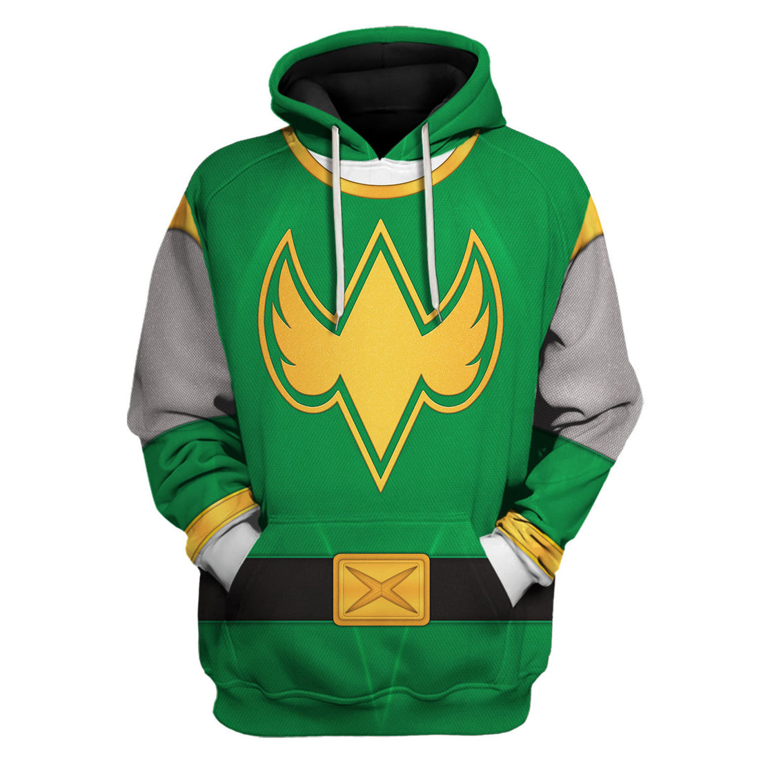 Green Ranger Power Rangers Ninja Storm   Cosplay Tracksuit