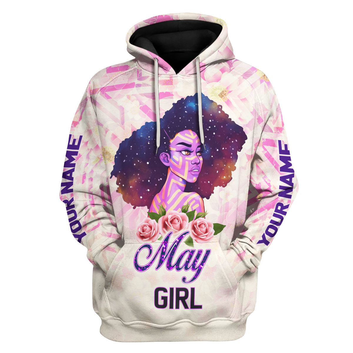 CustomsPig Personalized Tops May Girl All Over Printed