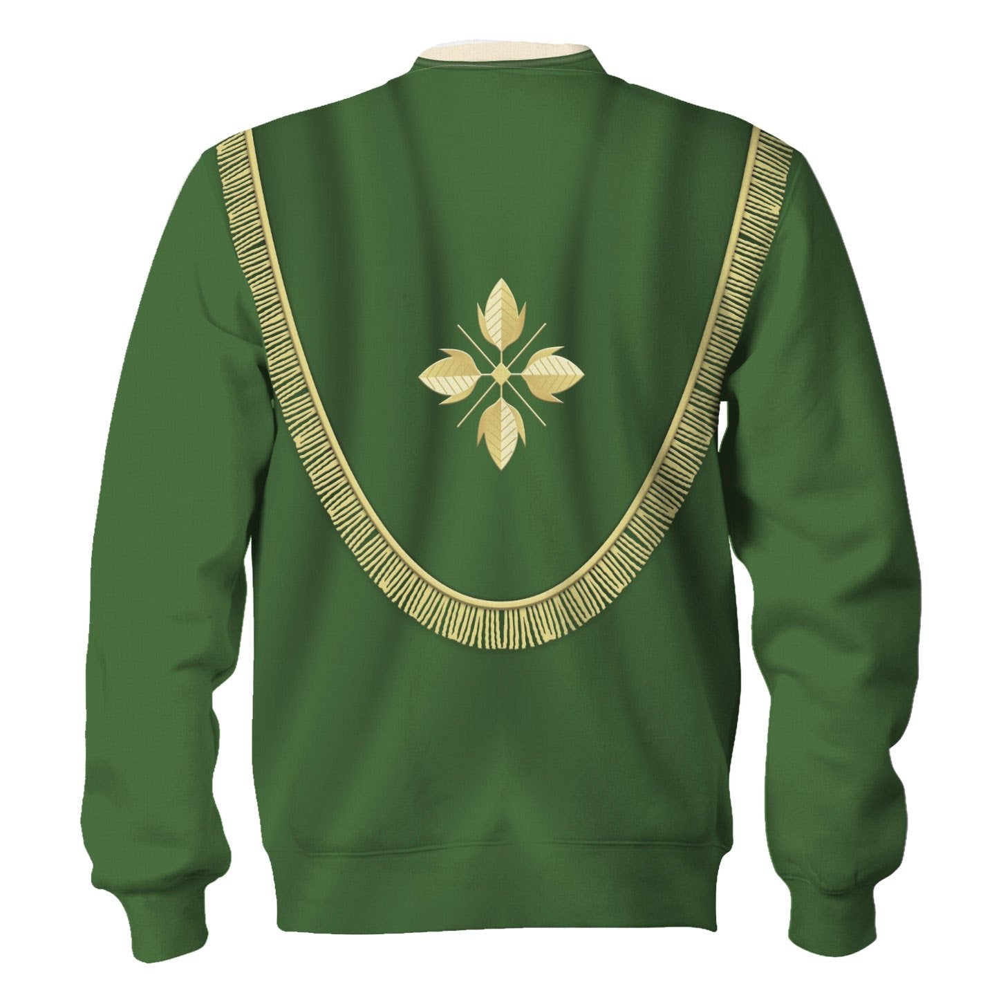 Tracksuit Tracksuit Pullover Sweatshirt Pope Francis in Green Choir Dress 3D Apparel