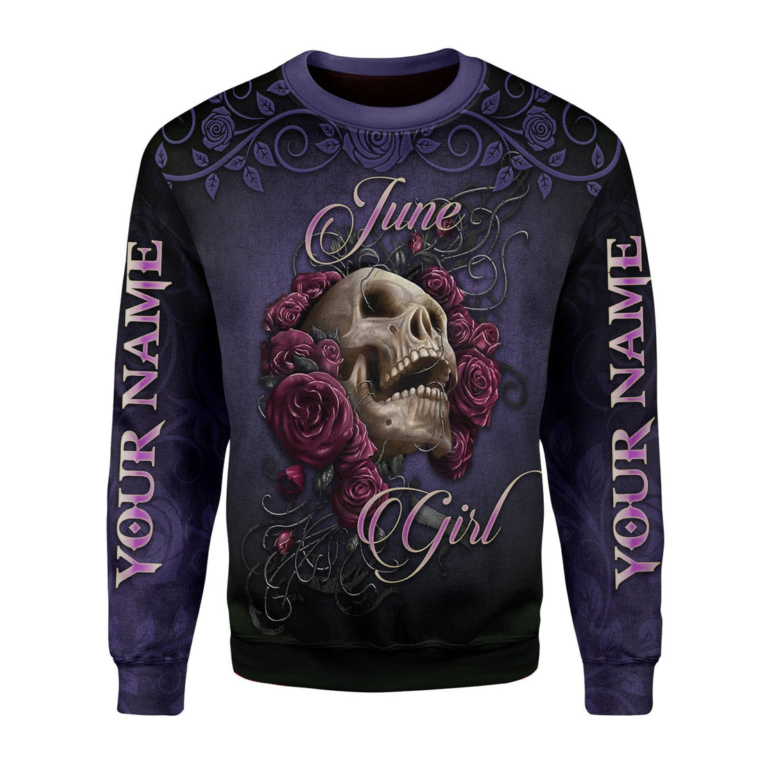 Personalized Tracksuit I'm A June Girl All Over Printed