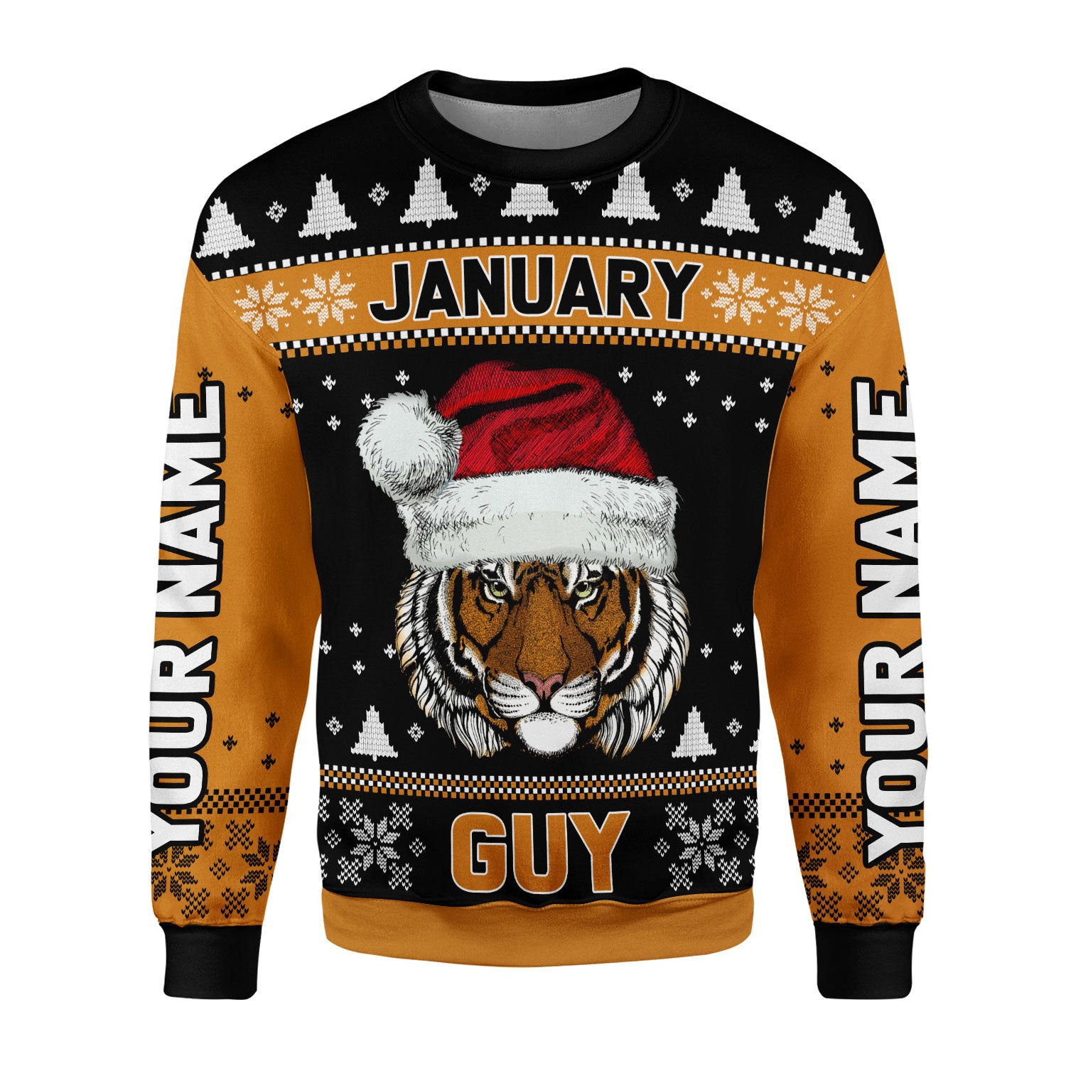 CustomsPig Personalized Tops January Guy That All Over Printed