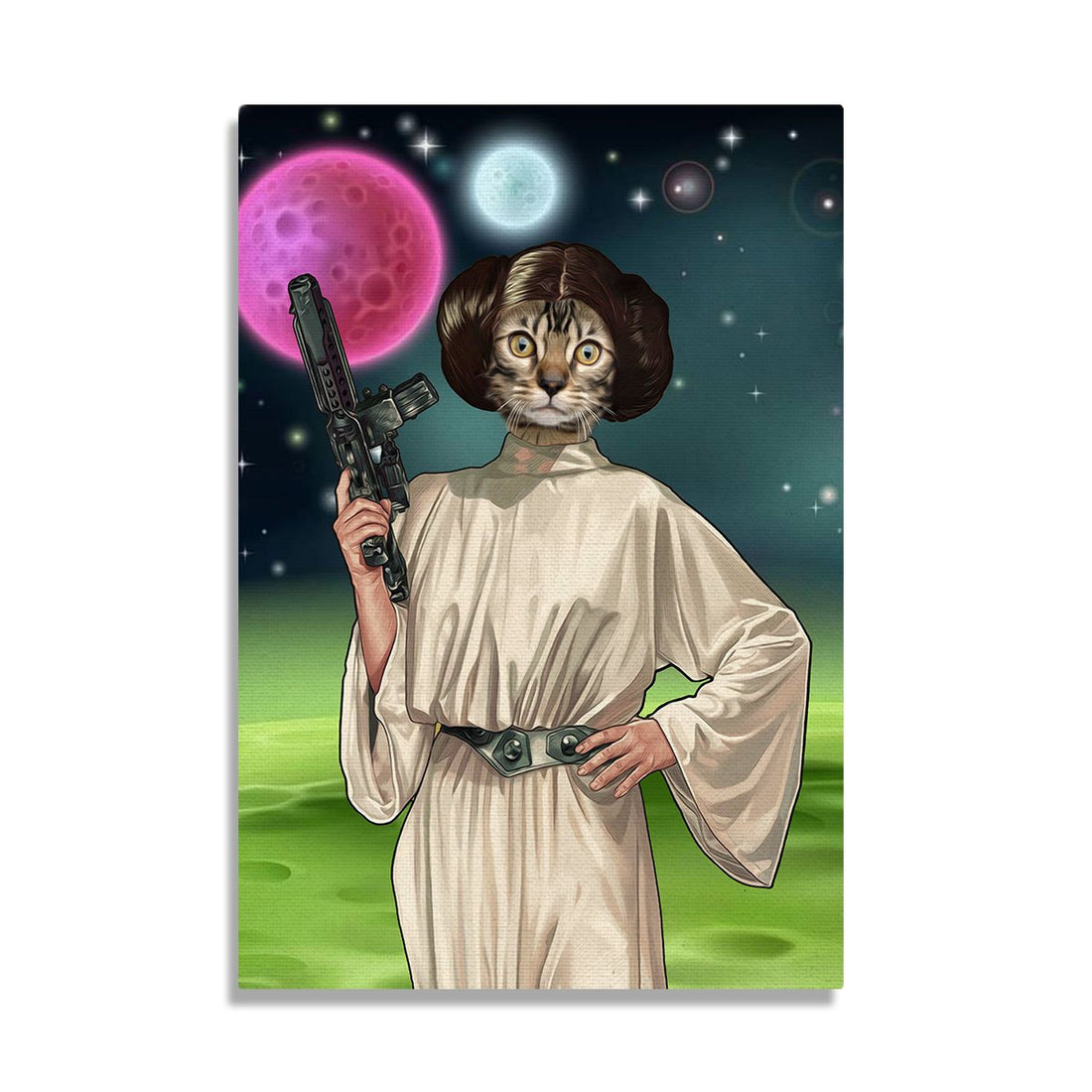 Princess Leia - Custom Pet Canvas