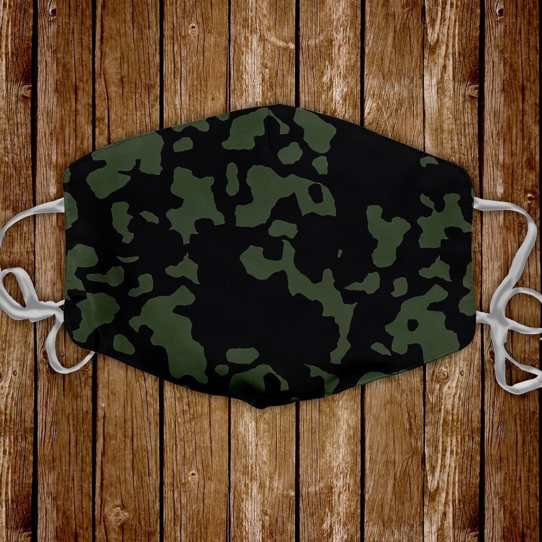 CustomsPig Flecktarn Darkgreen Face Mask