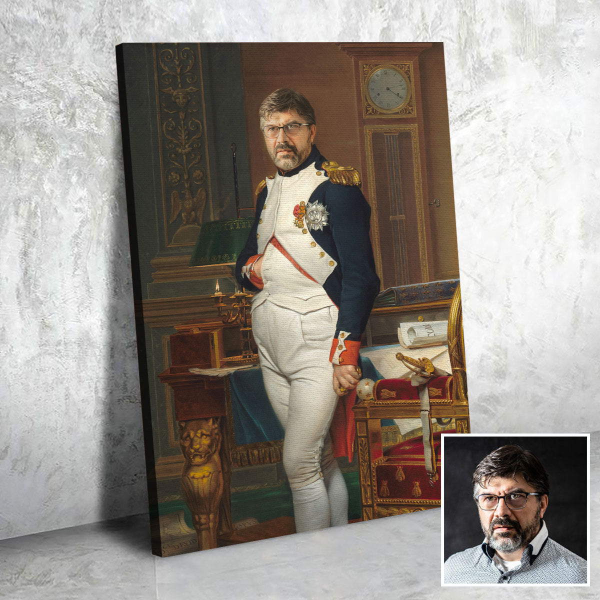 Personalized Canvas Napoleon Bonaparte