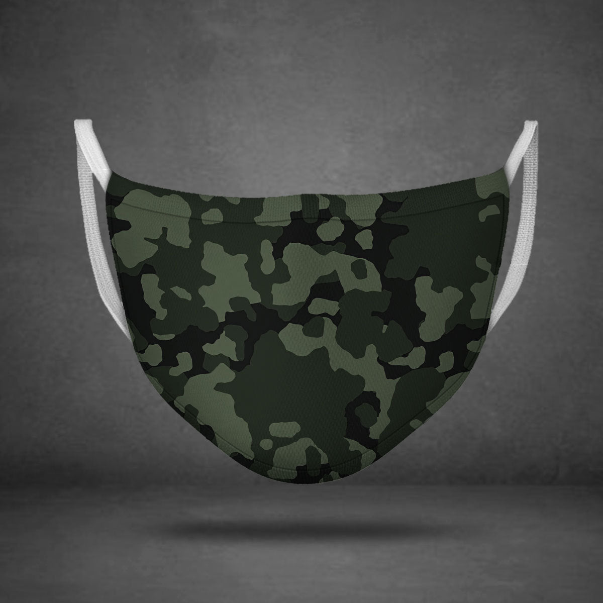 CustomsPig Flecktarn Darkgreen Face Mask