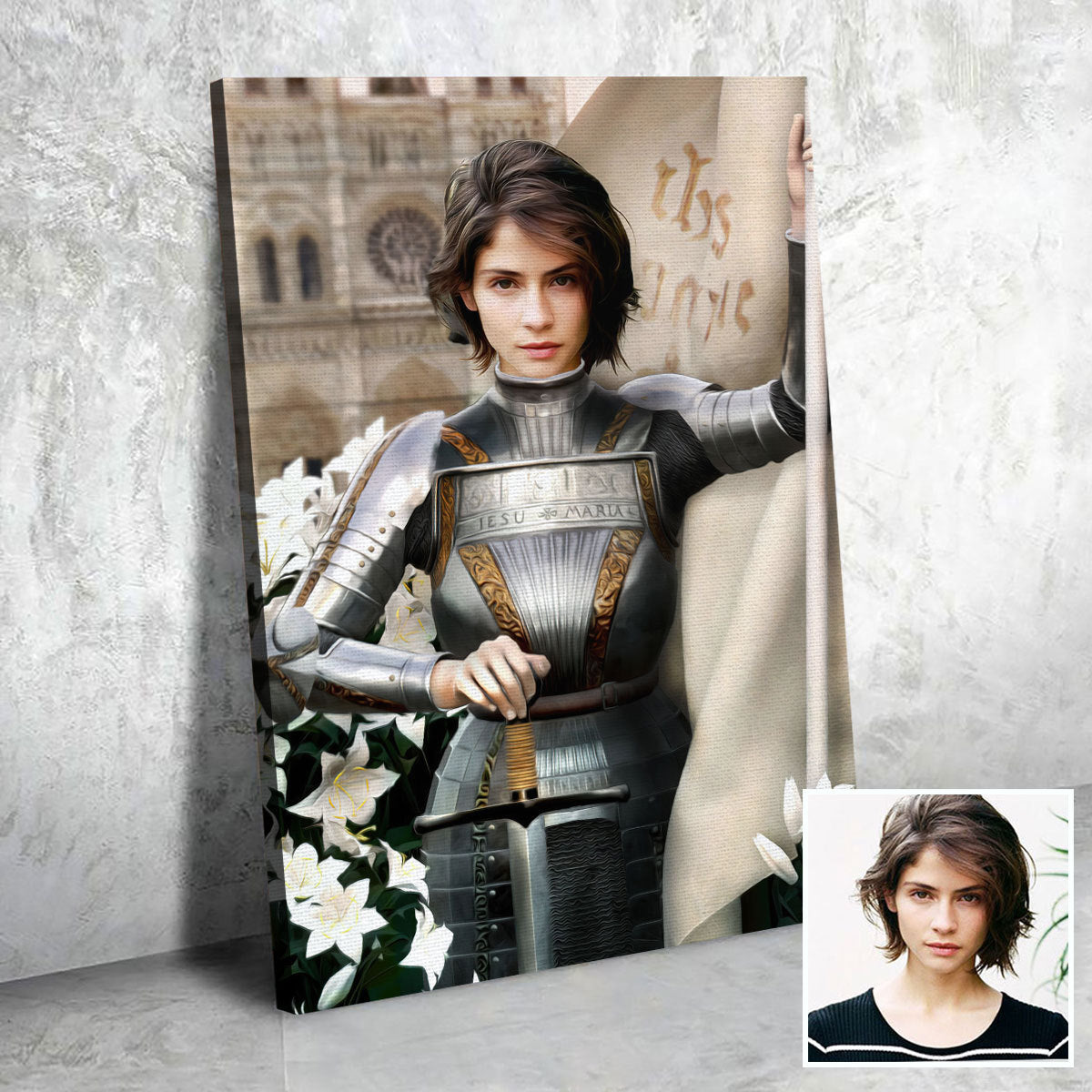 Personalized Canvas Joan of Arc