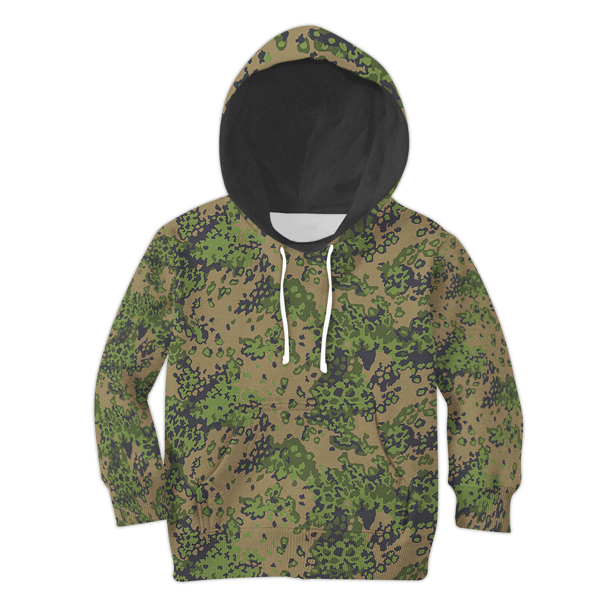 CustomsPig Waffen SS Type II M42 Oakleaf B Smock World War II Kid Hoodie