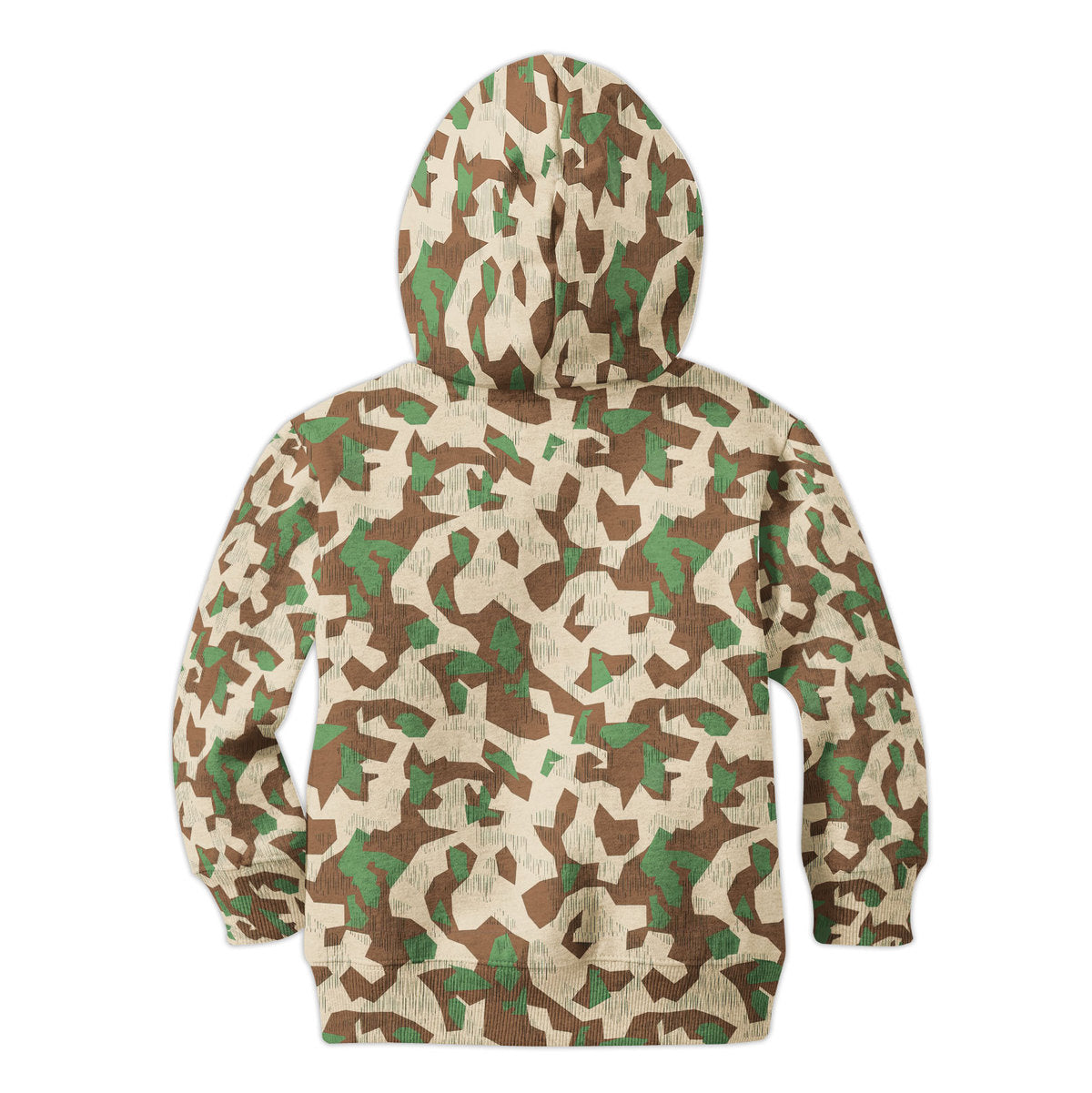 CustomsPig Splittertarnmuster Buntfarbenmuster Germany Wehrmacht Colour Patterns Kid Hoodie