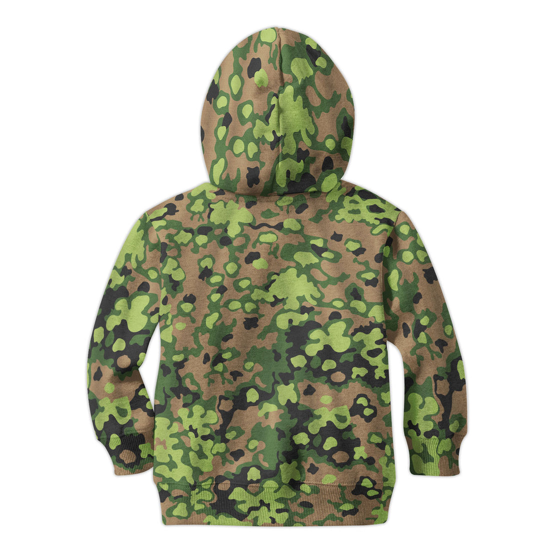 CustomsPig Rauchtarnmuster Blurred Edge Pattern 1939 1944 Kid Zip Hoodie