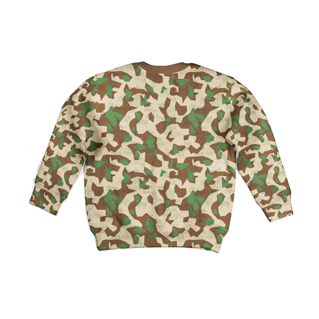 CustomsPig Splittertarnmuster Buntfarbenmuster Germany Wehrmacht Colour Patterns Kid Sweatshirt