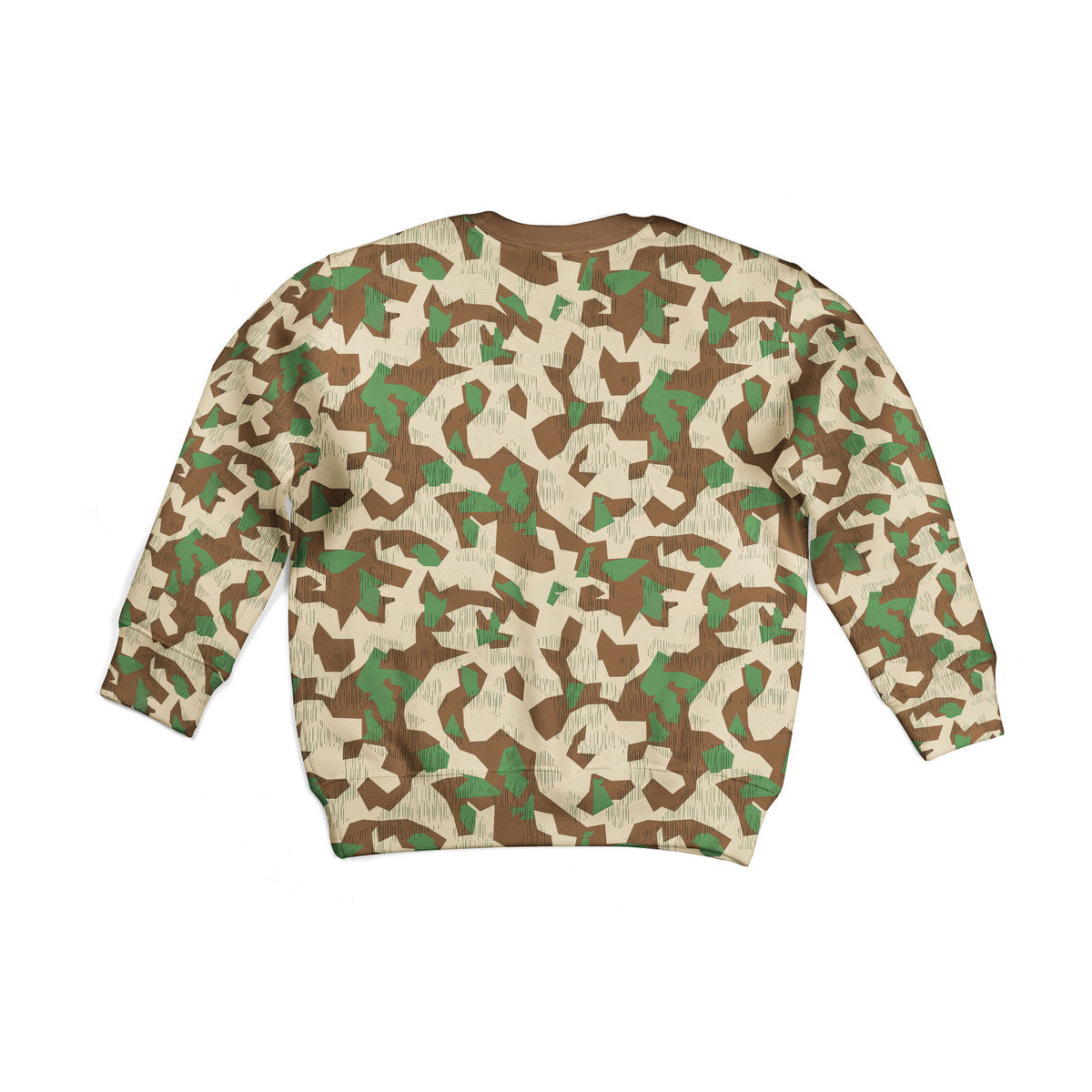 CustomsPig Splittertarnmuster Buntfarbenmuster Germany Wehrmacht Colour Patterns Kid Sweatshirt