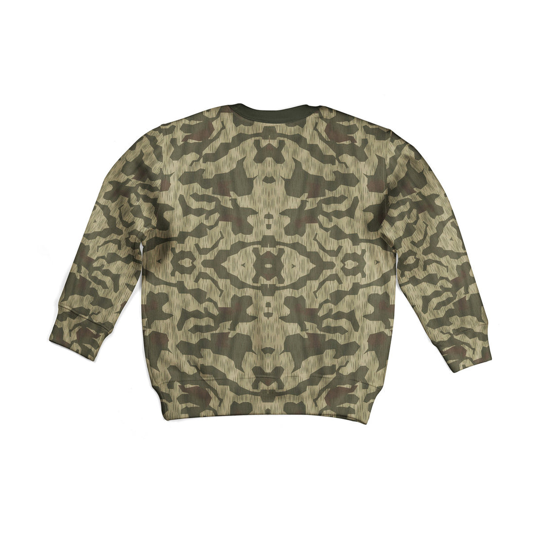 CustomsPig Splinter B Luftwaffen-Splittertarnmuster German Worldwar II Camouglage Patterns Kid Sweatshirt