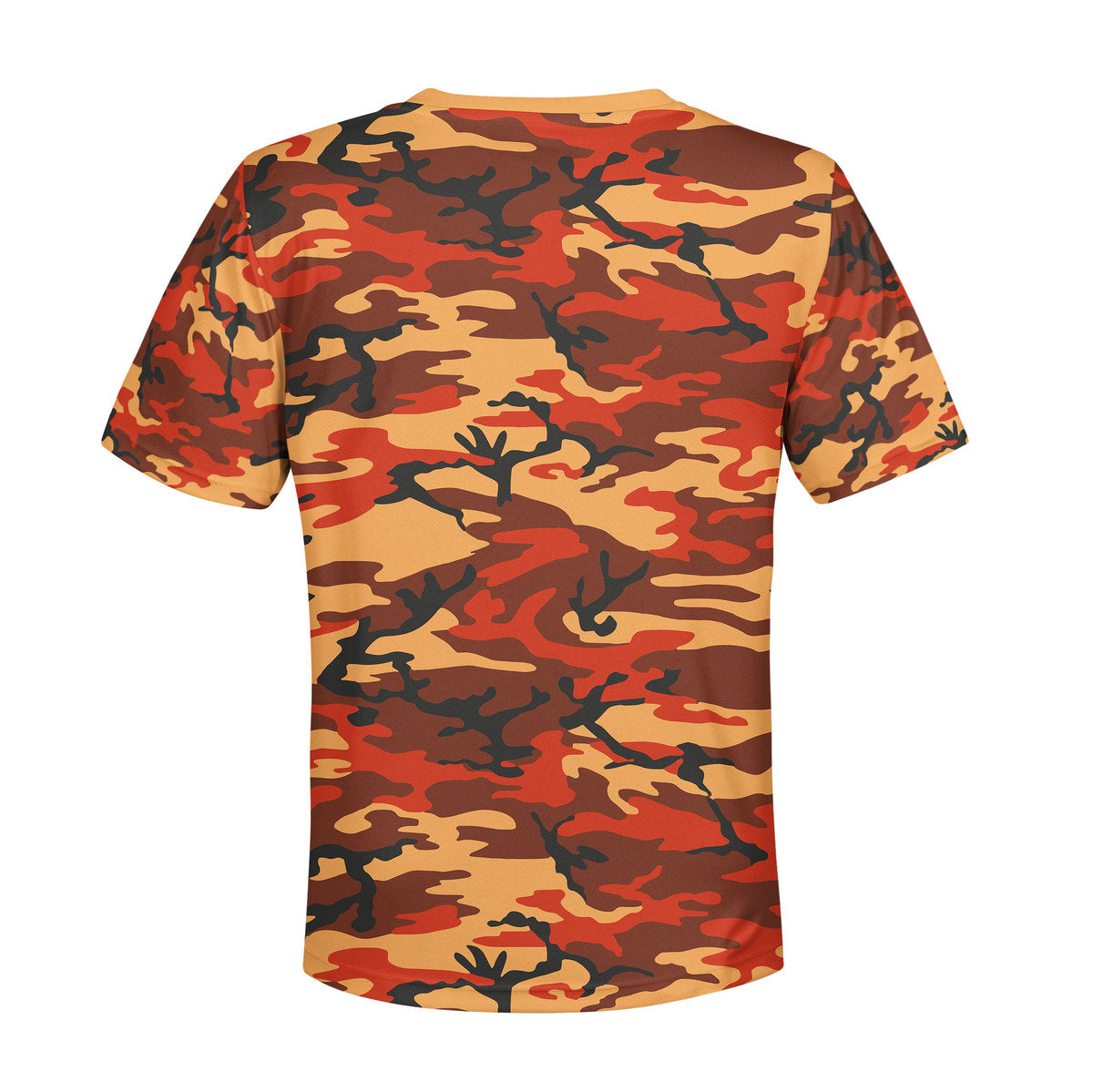 CustomsPig Flecktarn Red Brown German World War II Camouflage Patterns Kid T-Shirt