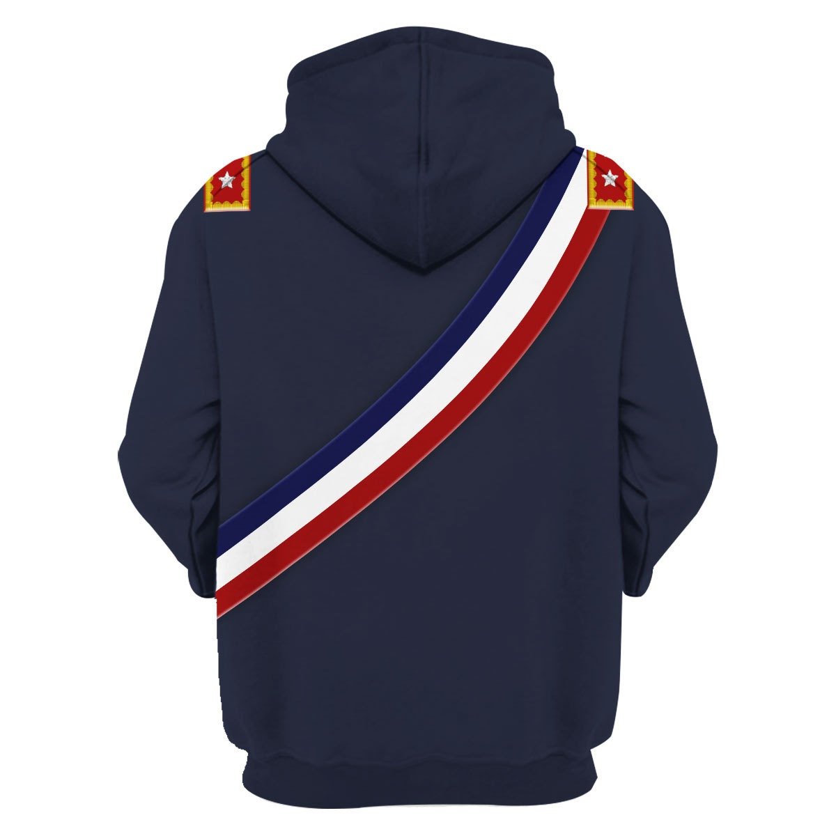 Augusto Pinochet Fleece Zip Hoodie