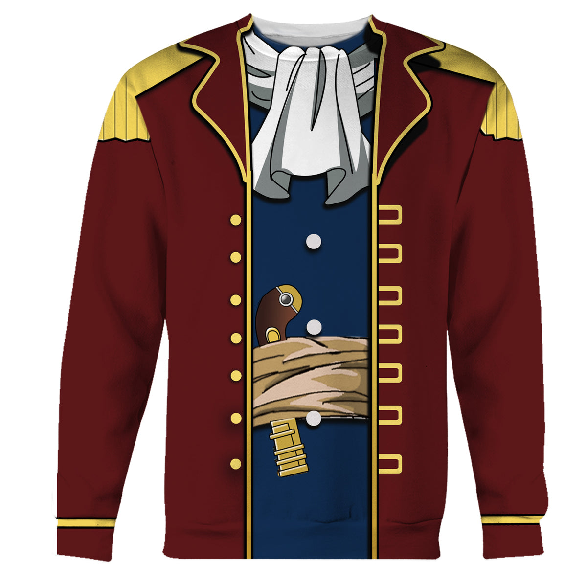 CustomsPig Gol D. Roger Costumes Hoodie Sweatshirt T-shirt Tracksuit