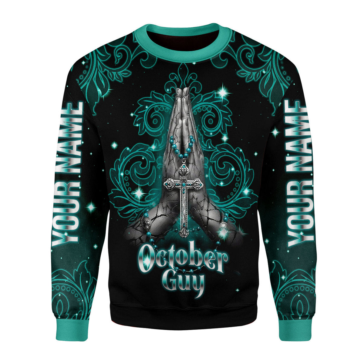 CustomsPig Personalized Tops October Guy All Over Printed