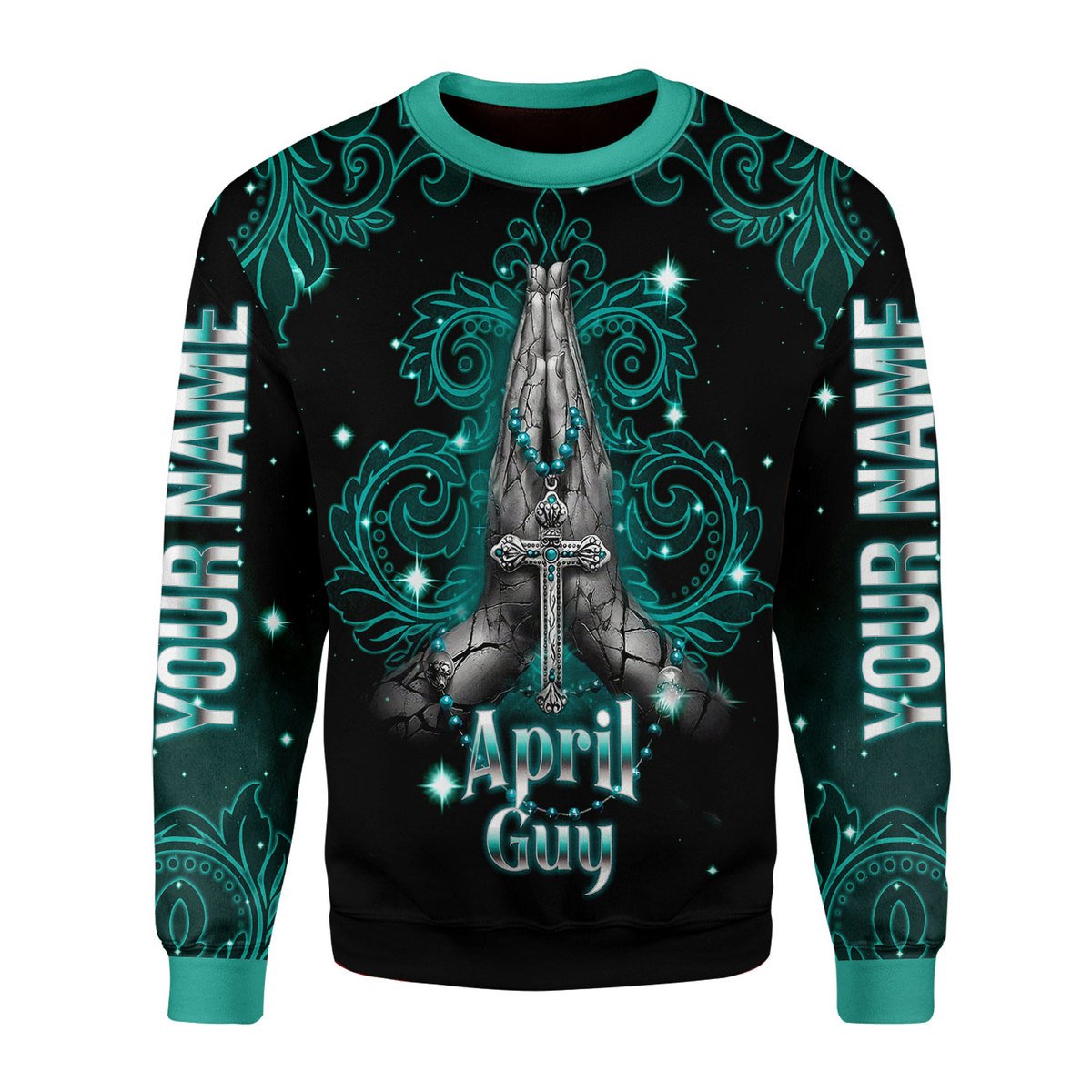 CustomsPig Personalized Tracksuit April Guy All Over Printed