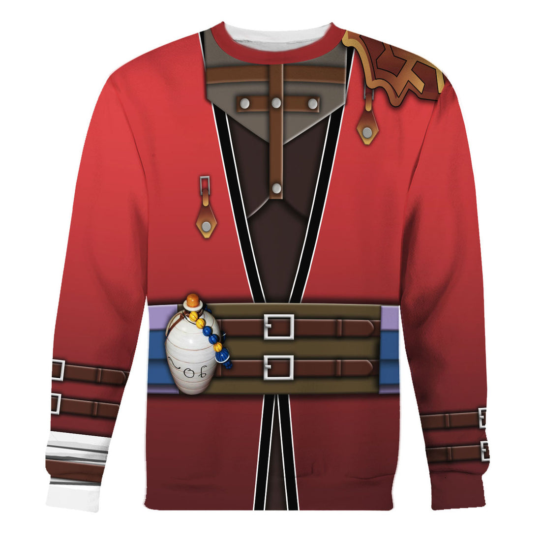 CustomsPig Auron Costumes Hoodie Sweatshirt T-shirt Tracksuit