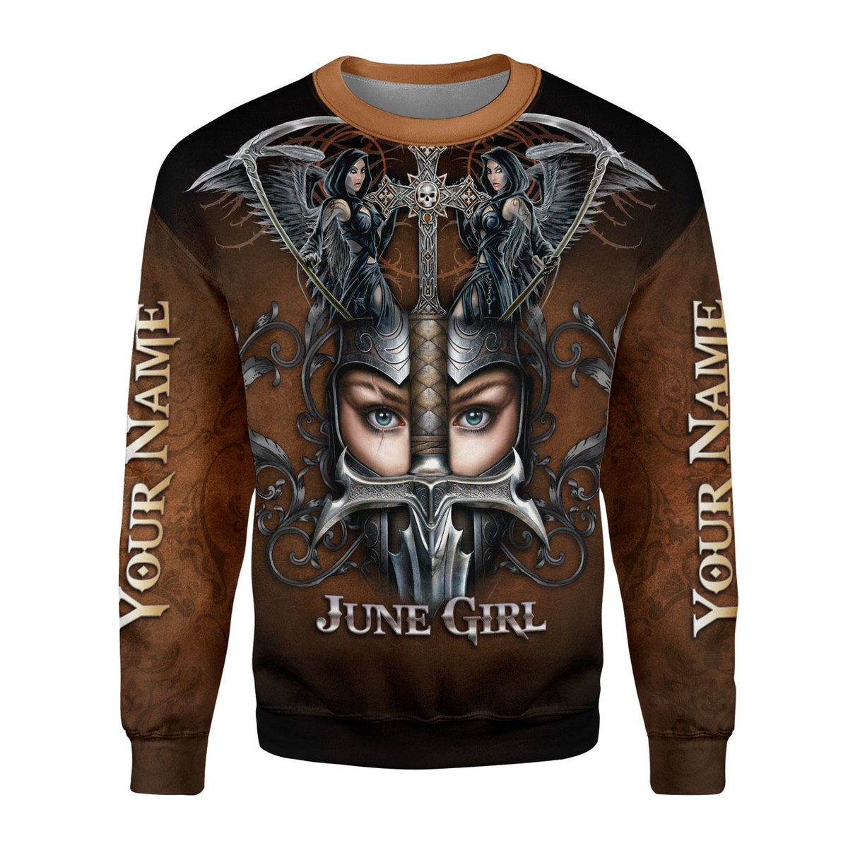 Personalized Tracksuit June Girl All Over Printed