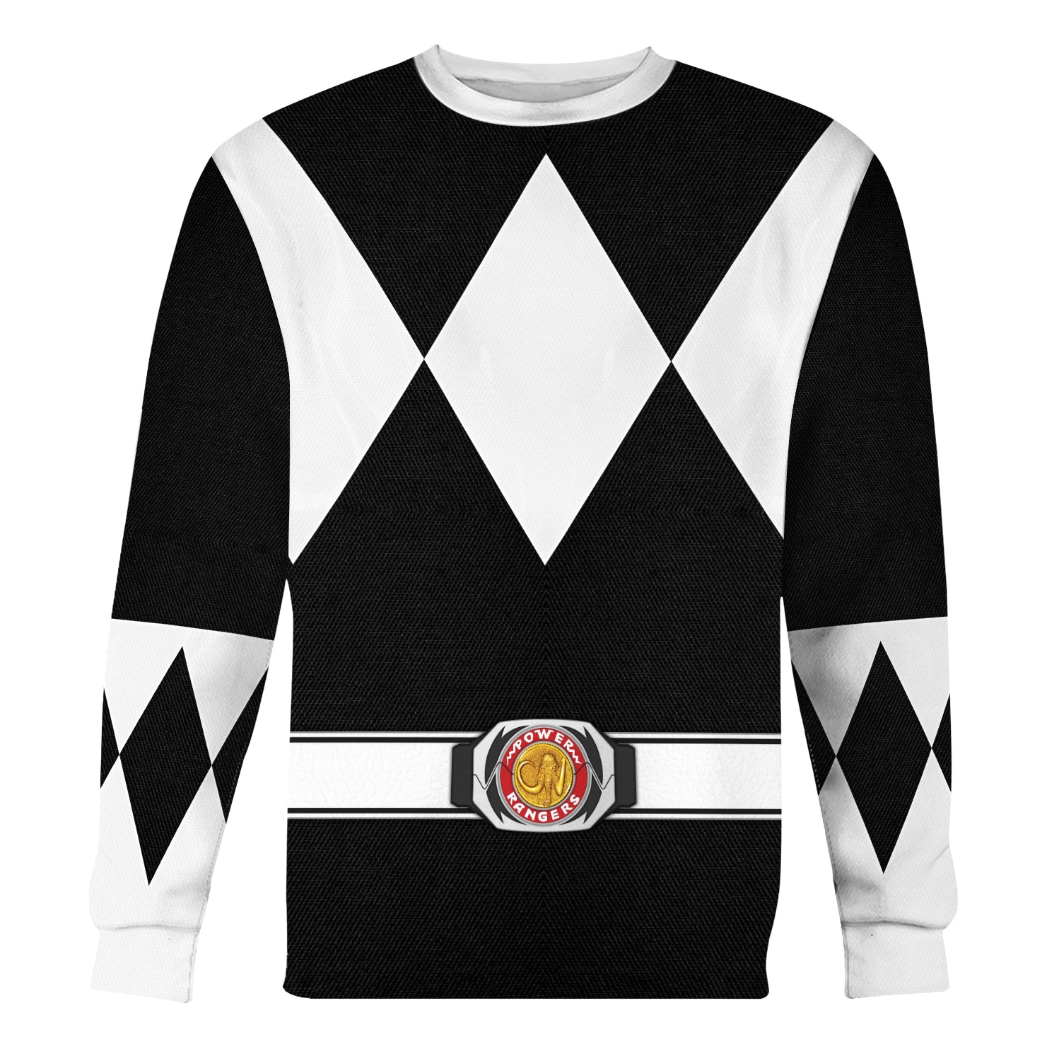 Black Ranger Mighty Morphin Power Rangers Cosplay Tracksuit