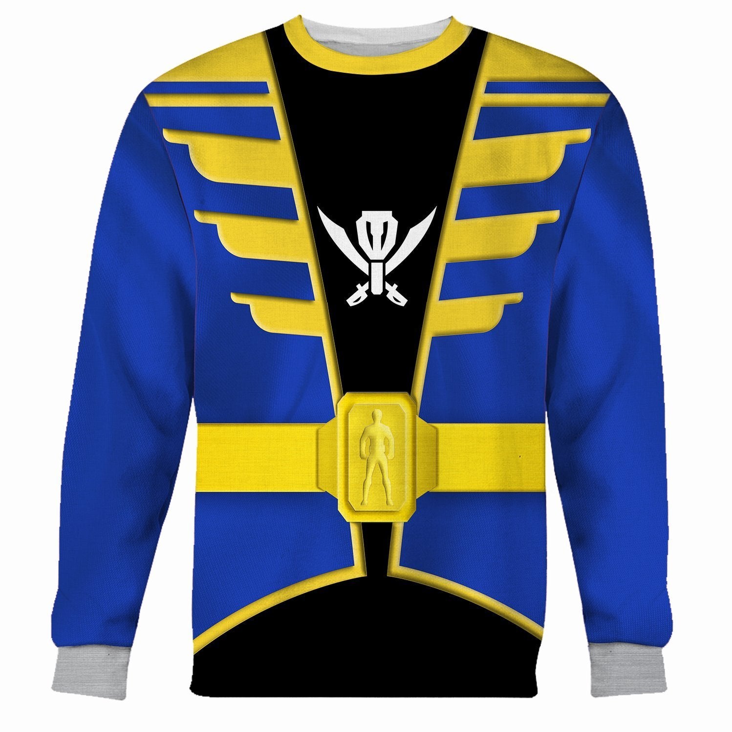 Blue Kaizoku Sentai Gokaiger Long Sleeves / S An10222