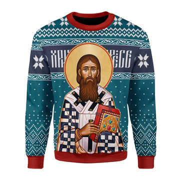 HumansBold Unisex Sweatshirt St. Sava 3D Apparel