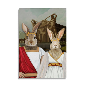 Greece Traditional Costume - Custom Pet Canvas