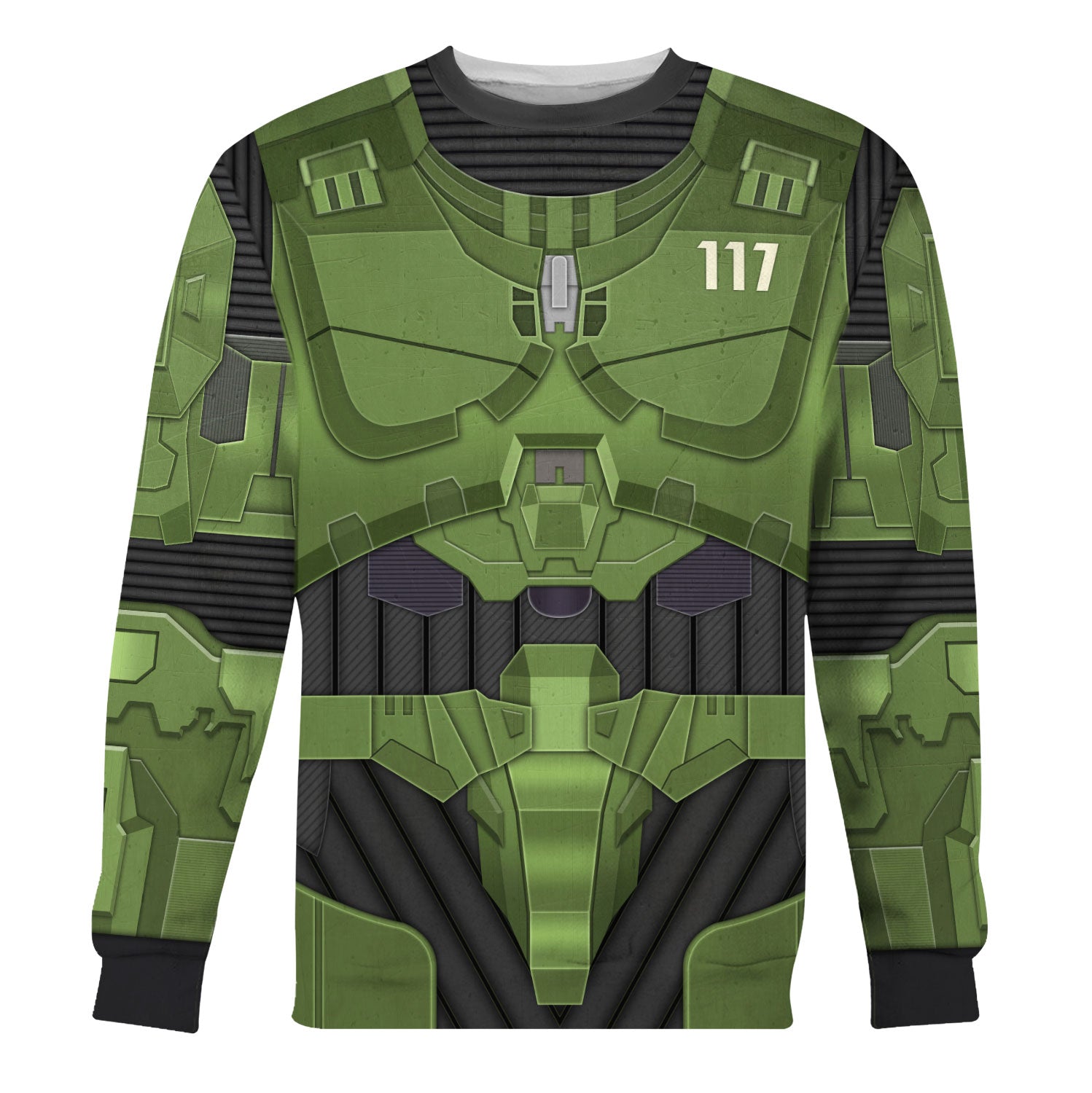 CustomsPig Master Chief Costumes Hoodie Sweatshirt T-Shirt Tracksuit