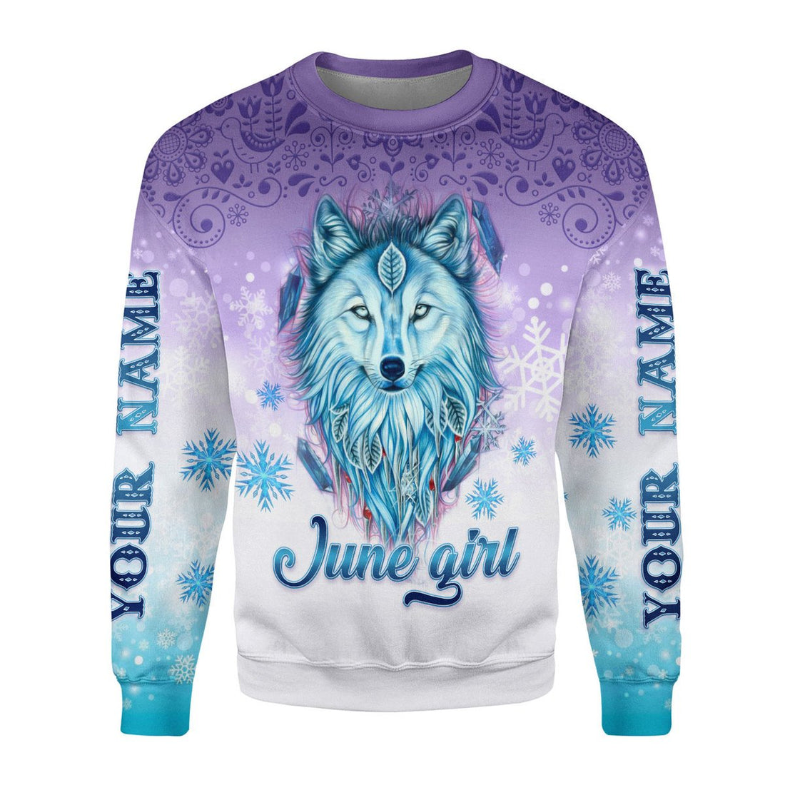 Personalized Tracksuit I'm A June Queen All Over Printed