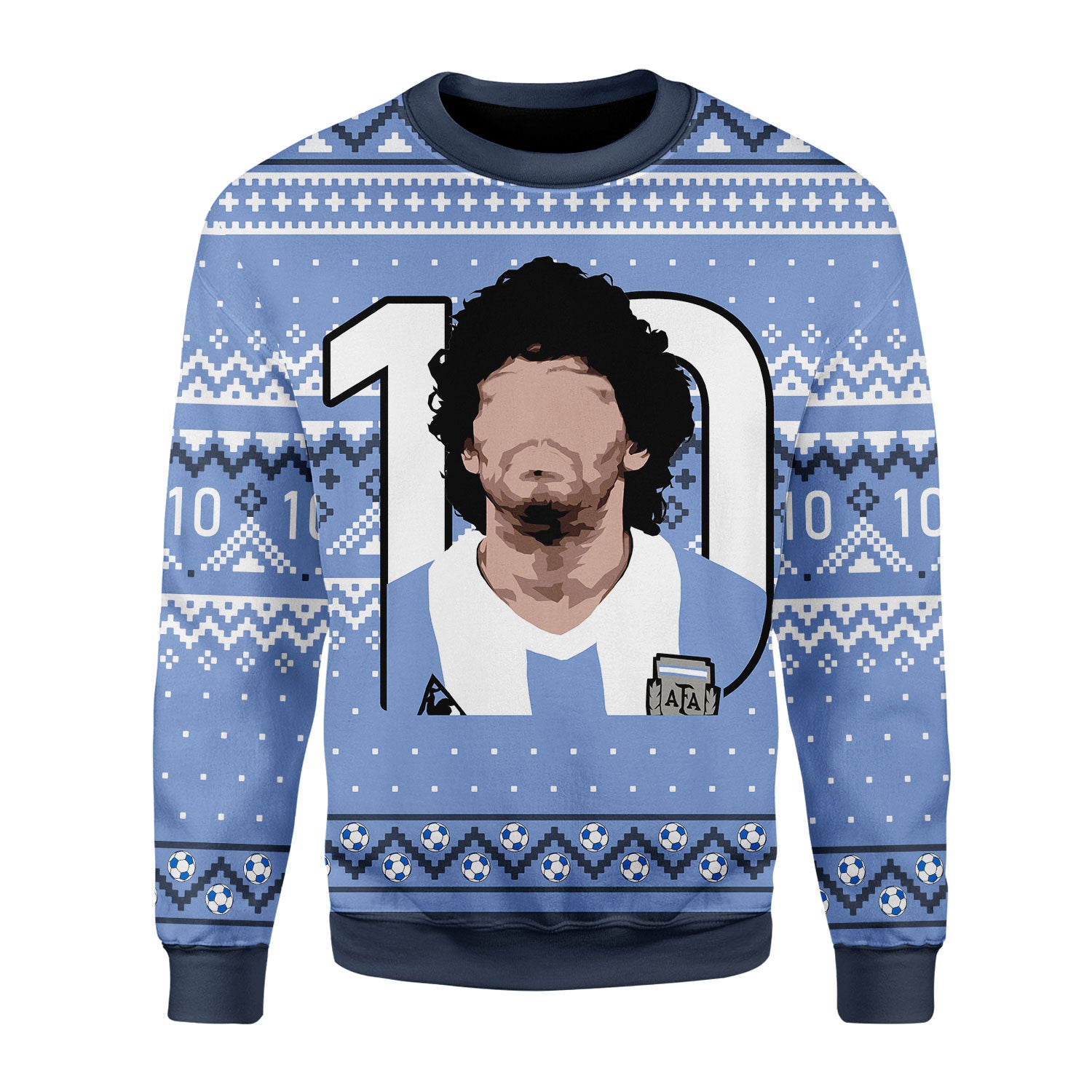 Customspig Christmas Sweater 10 Diego 3D Apparel