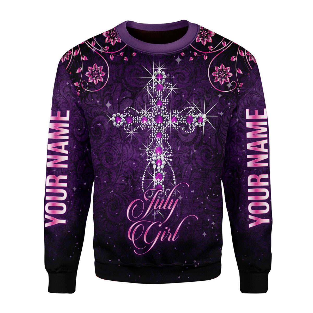 CustomsPig Personalized Tops July Girl I Am A July Girl All Over Printed