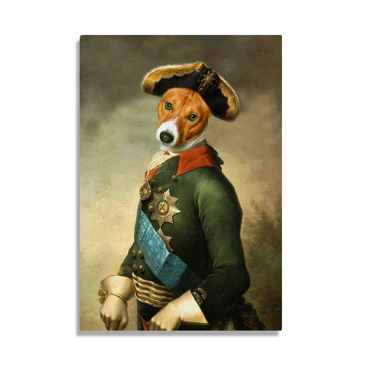 Customized Pet Photo Canvas - Personalized King Paul I of Russia