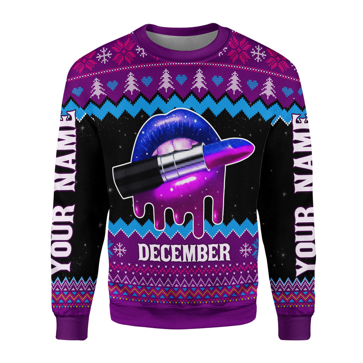 Personalized Tracksuit December Girl All Over Printed