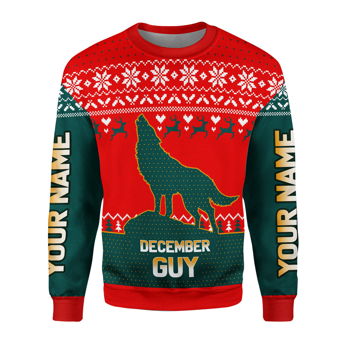 Personalized Tracksuit December Guy All Over Printed