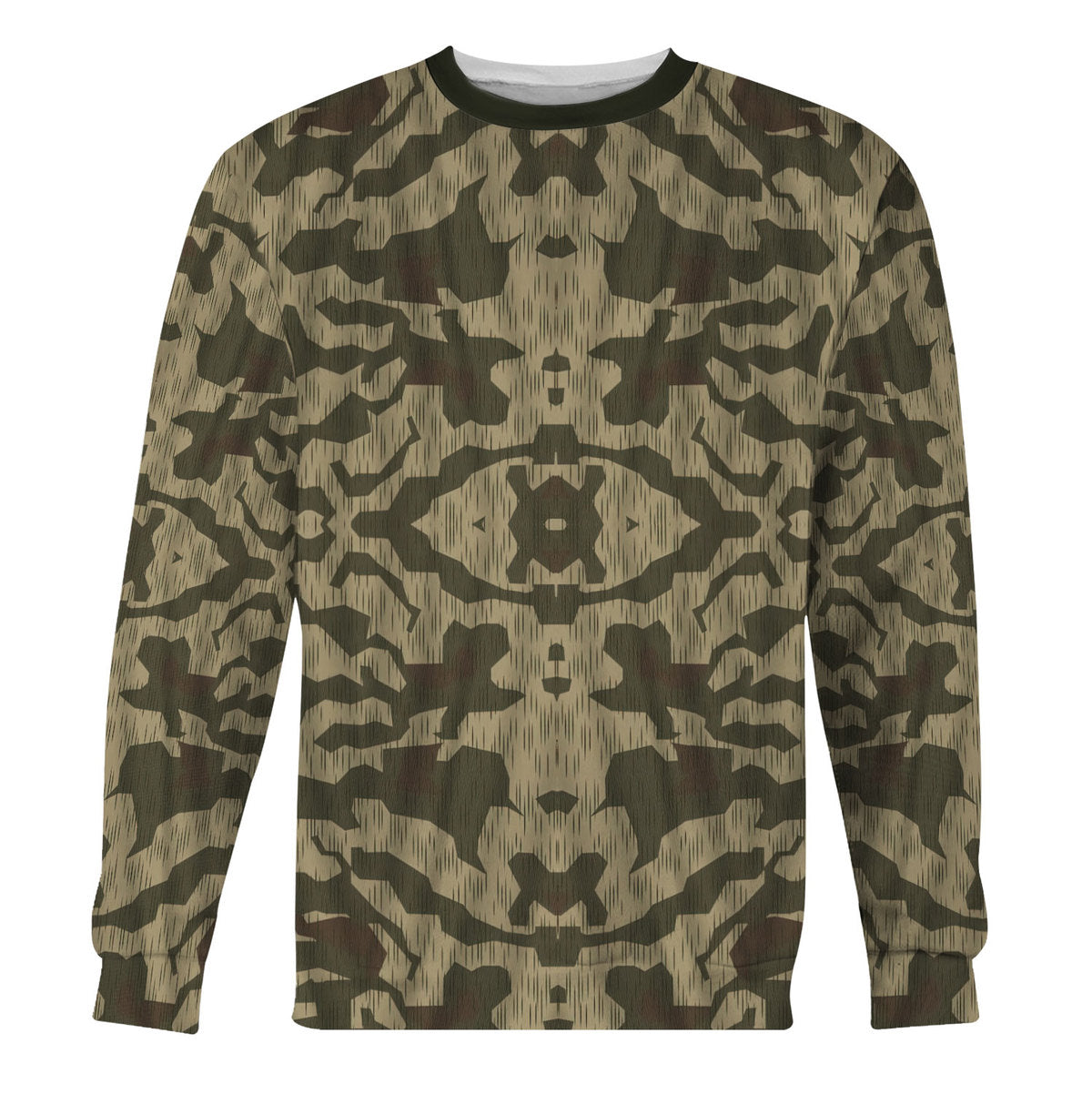 CustomsPig Splinter B Luftwaffen-Splittertarnmuster German Worldwar II Camouglage Patterns Costumes Hoodie Sweatshirt T-Shirt Tracksuit