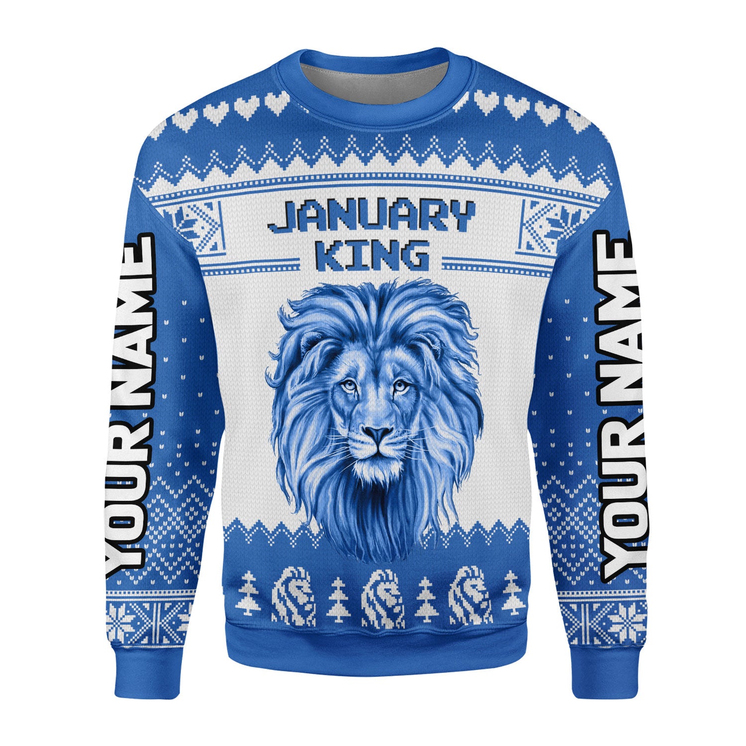 CustomsPig Personalized Tops January Guy All Over Printed