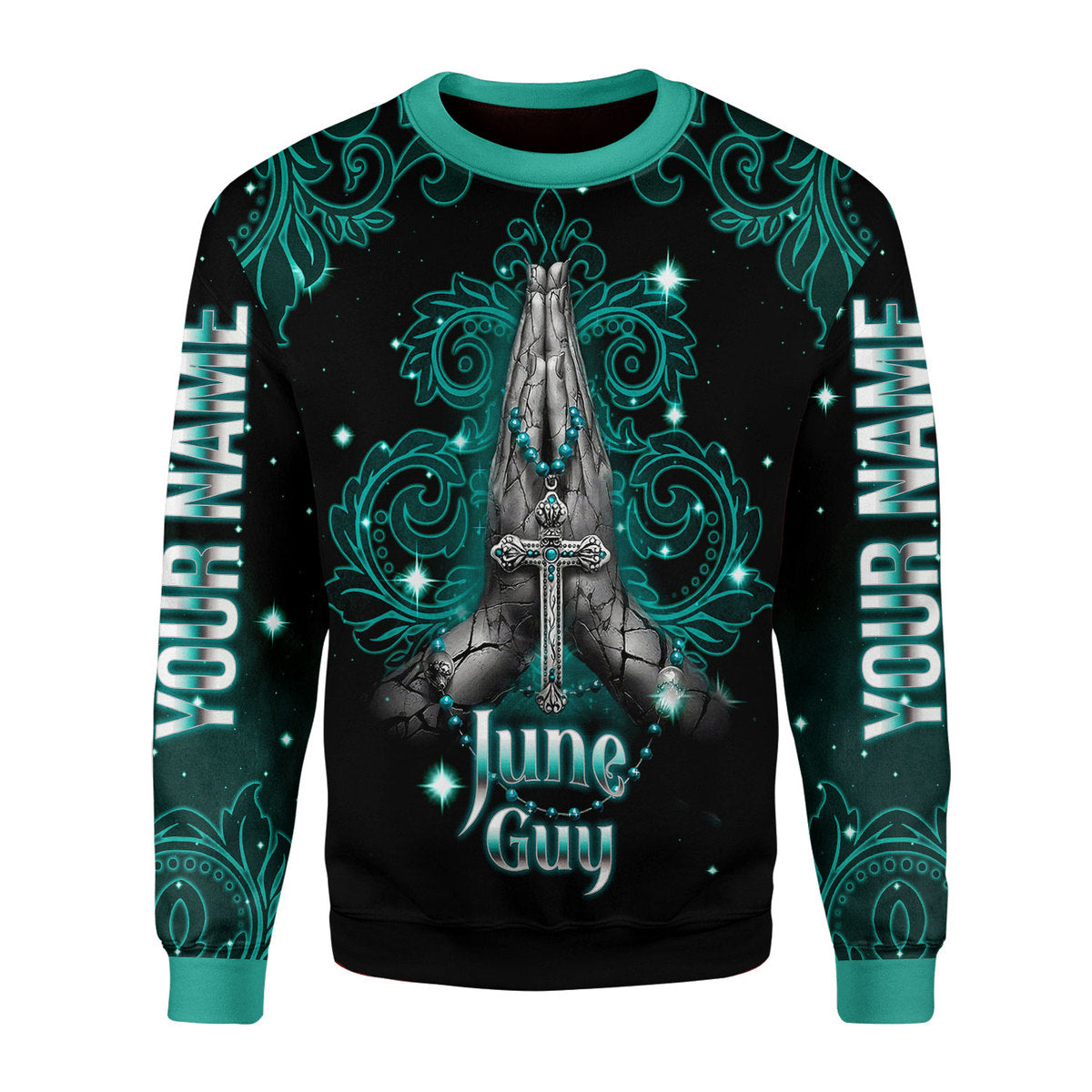 CustomsPig Personalized Tops June Guy I Can Do All Things All Over Printed