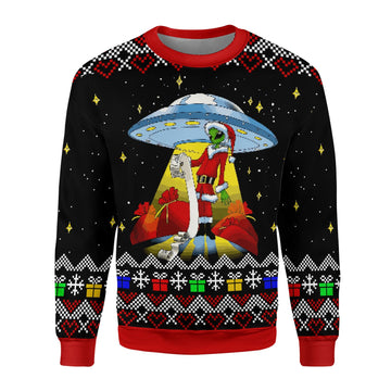 HumansBold Unisex Sweatshirt Funny Alien UFO 3D Apparel