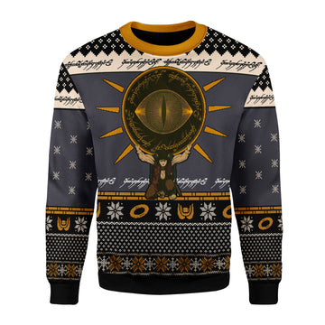 Customspig Christmas Sweater The Lord of the Rings Burden 3D Apparel
