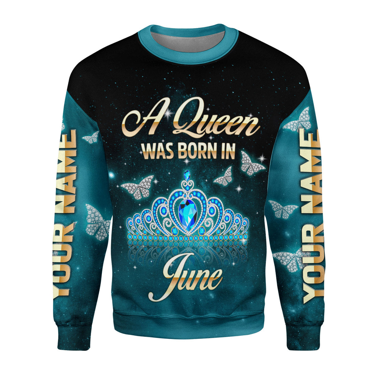 CustomsPig Personalized Tops June Girl All Over Printed