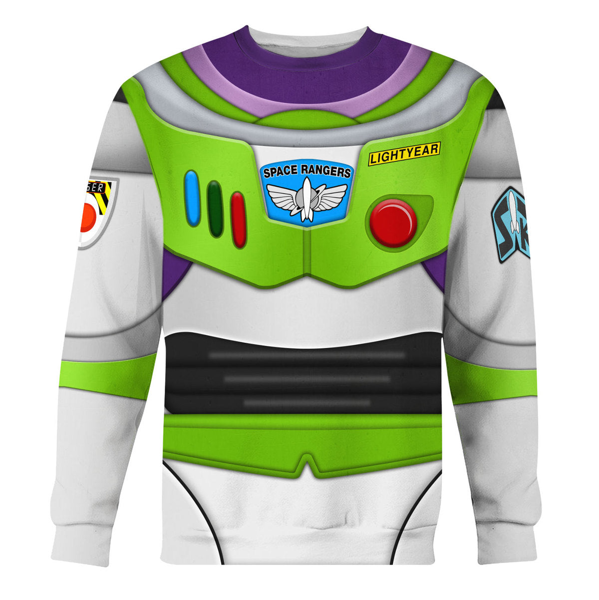 CustomsPig Buzz Lightyear Costumes Hoodie Sweatshirt T-Shirt Tracksuit