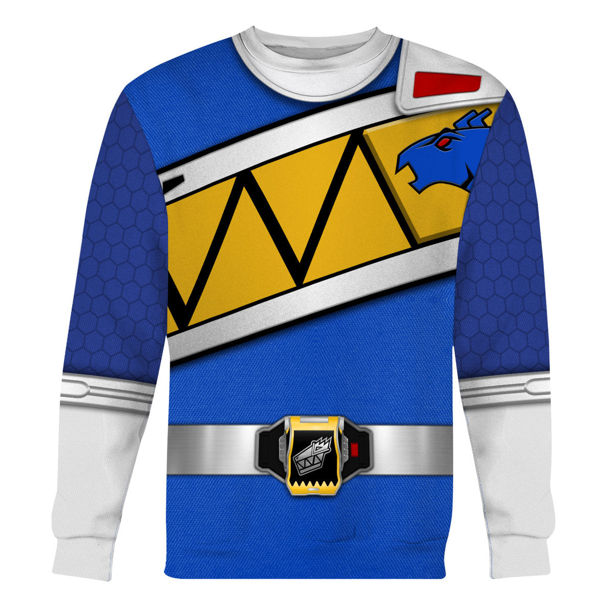 Blue  Ranger of the Dino Charge Rangers Cosplay Tracksuit
