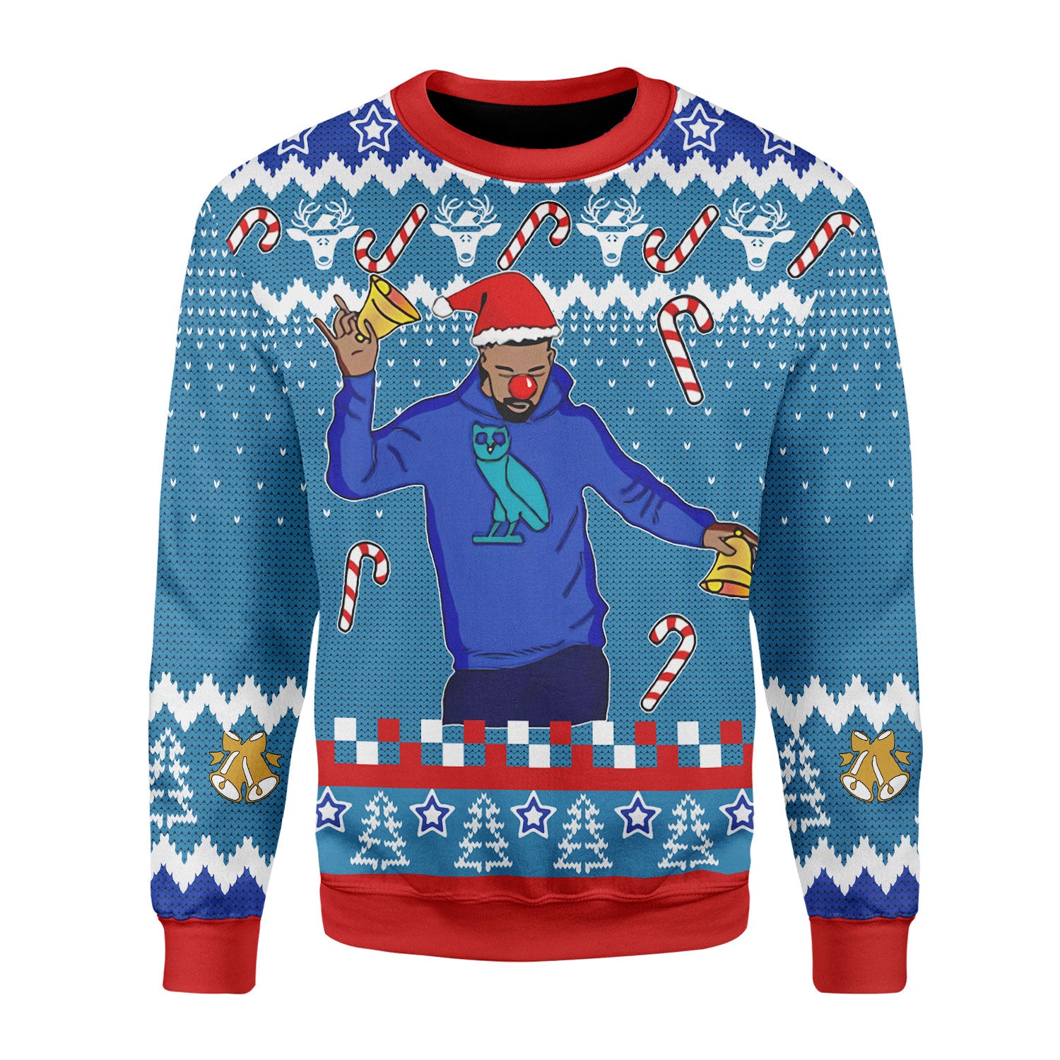 Customspig Christmas Sweater It's Christmas Time 3D Apparel