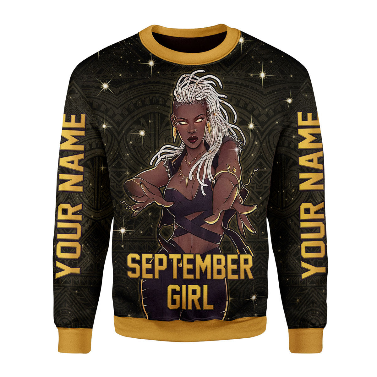 Customspig Personalized Tops September Girl All Over Printed